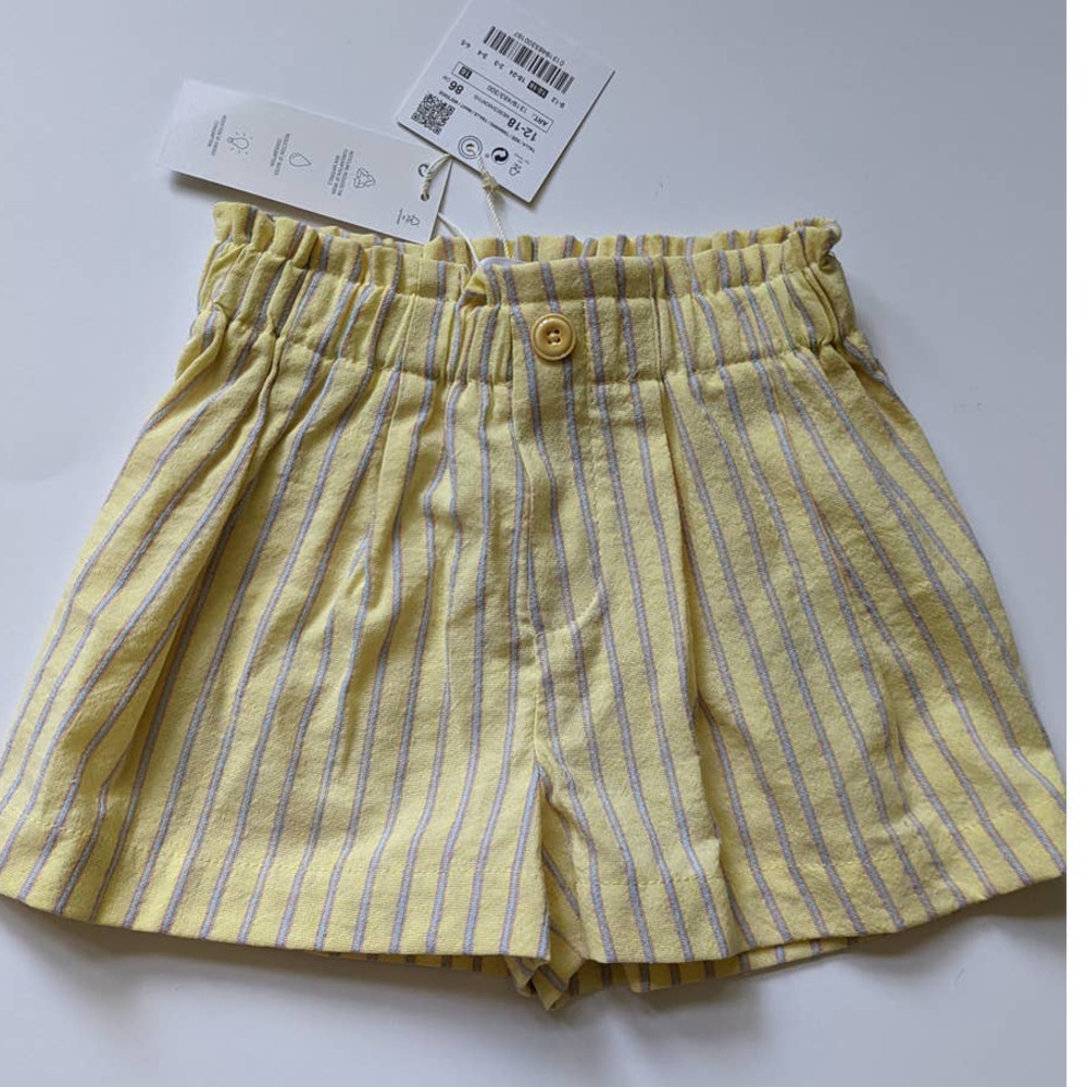 NWT Zara Preppy Stripe Shorts
